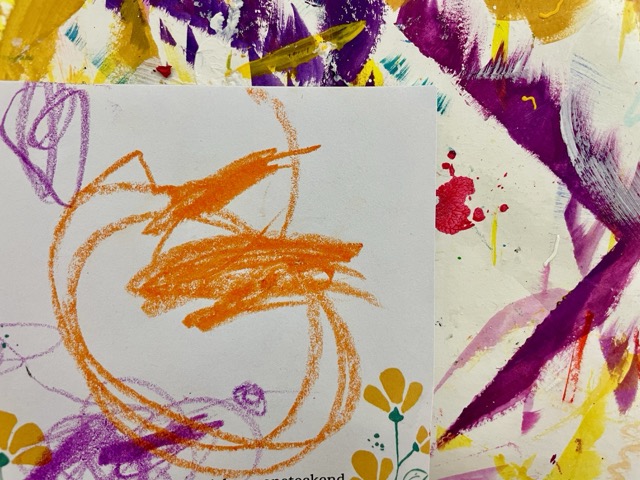 Kinder Workshop im Atelier, Mal- Gestaltungstherapie